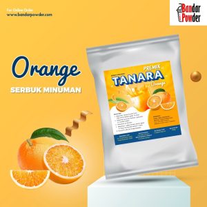 Orange Powder 500gr - Bubuk Minuman Rasa Jeruk Milkshake Bubble Drink - Orange 500gr