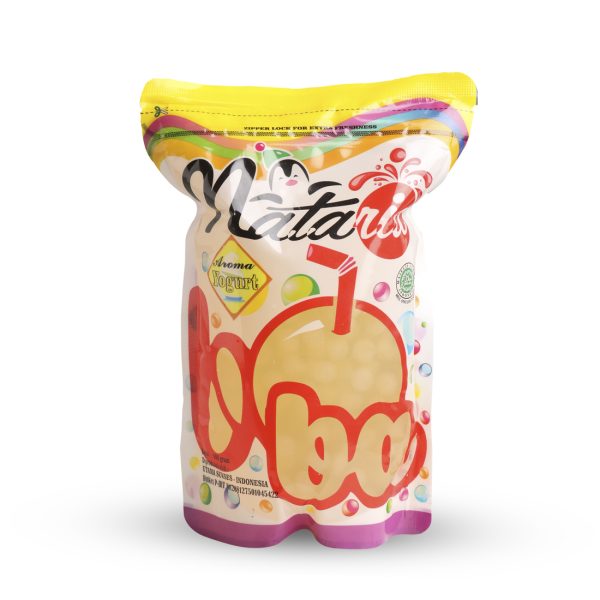 8 popping boba susu yogrut topping minuman Popping Boba Yogurt