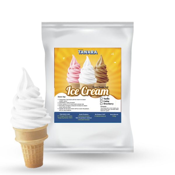 ice cream tanara powder drink vanilla es krim harga terbaik Bubuk Es Krim Vanilla