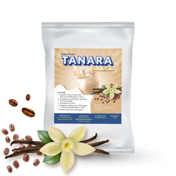 jual bubuk vanilla latte vanila kopi tanara Bubuk Vanilla Latte